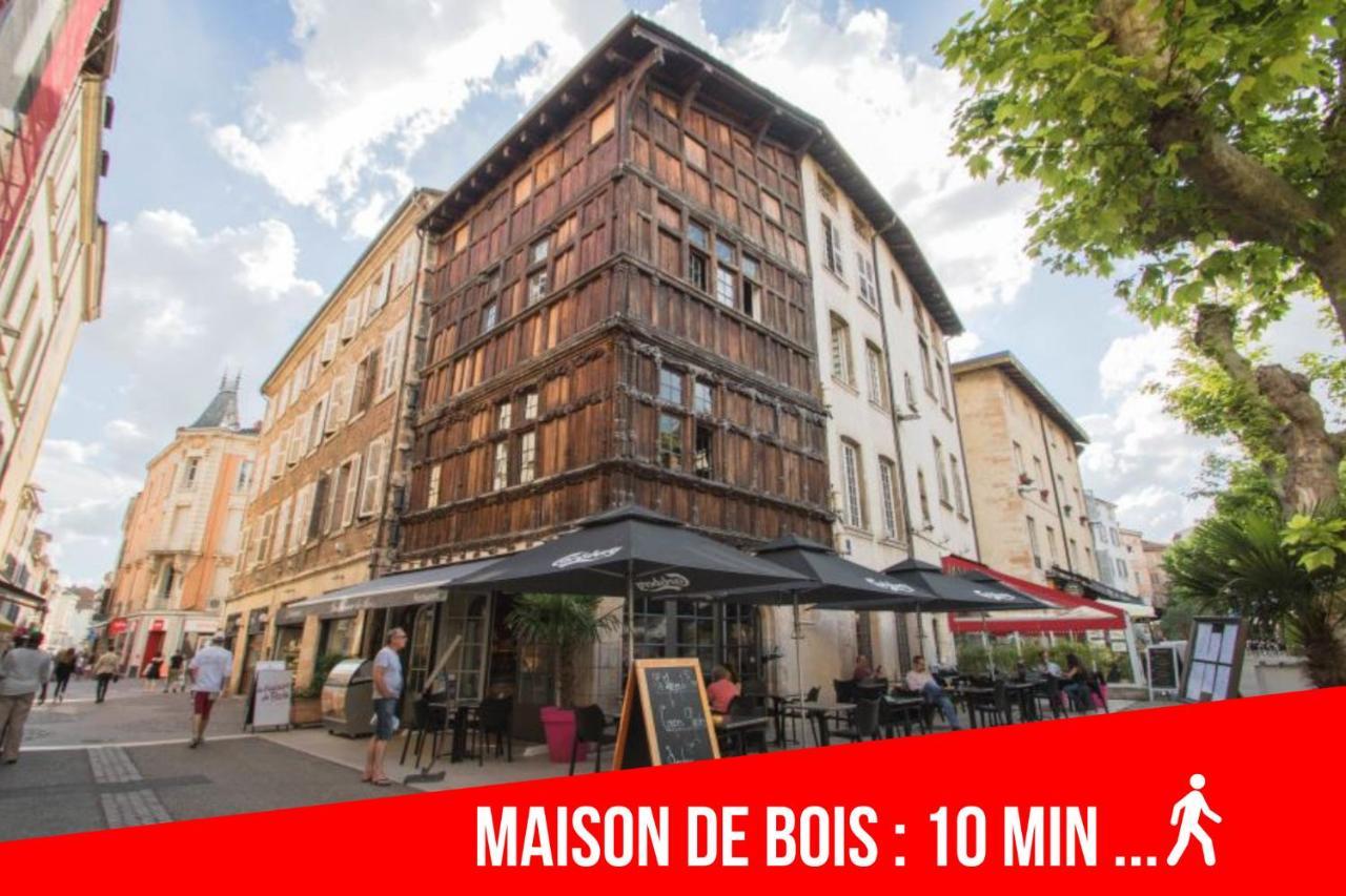 Legend Majestic - Parking Prive Gratuit- Climatisation - Gare - Centre Ville Macon Exterior photo