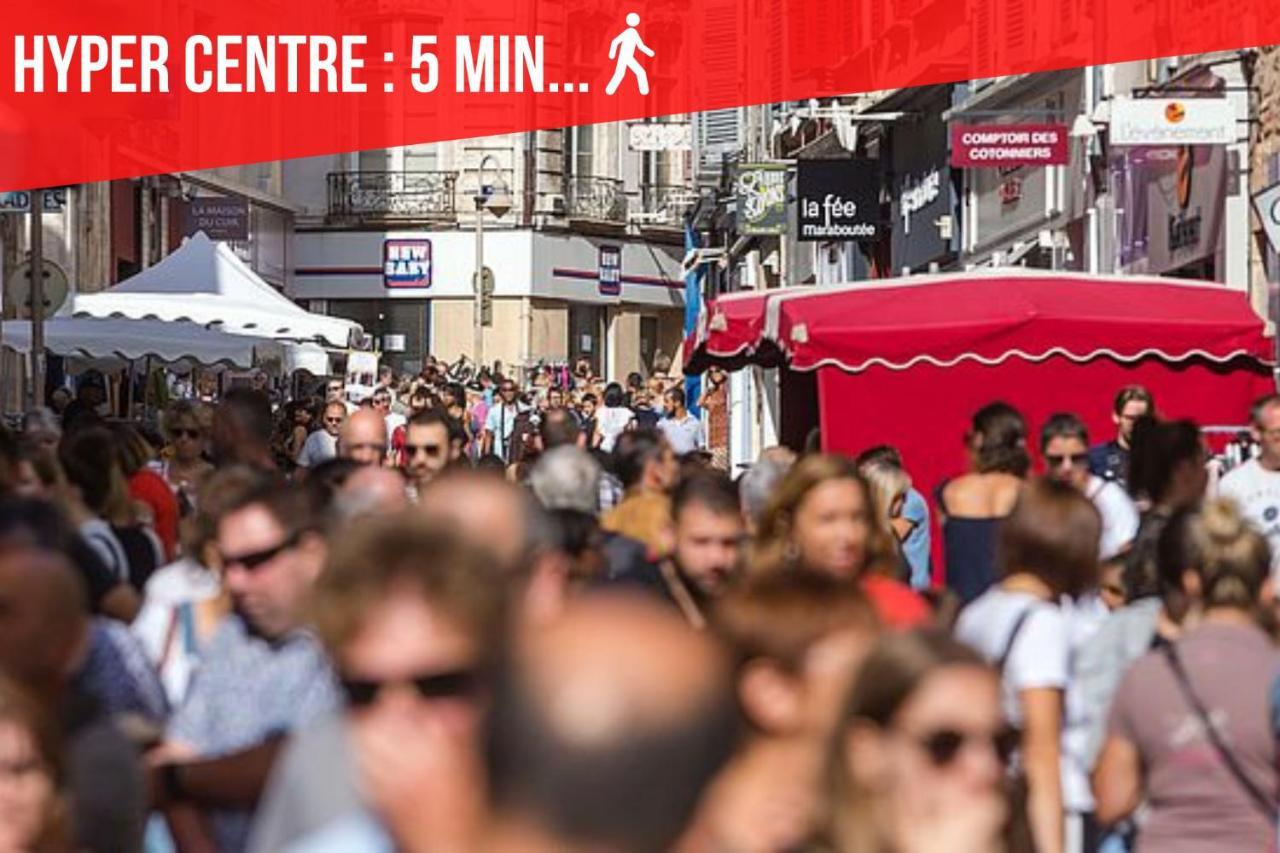 Legend Majestic - Parking Prive Gratuit- Climatisation - Gare - Centre Ville Macon Exterior photo