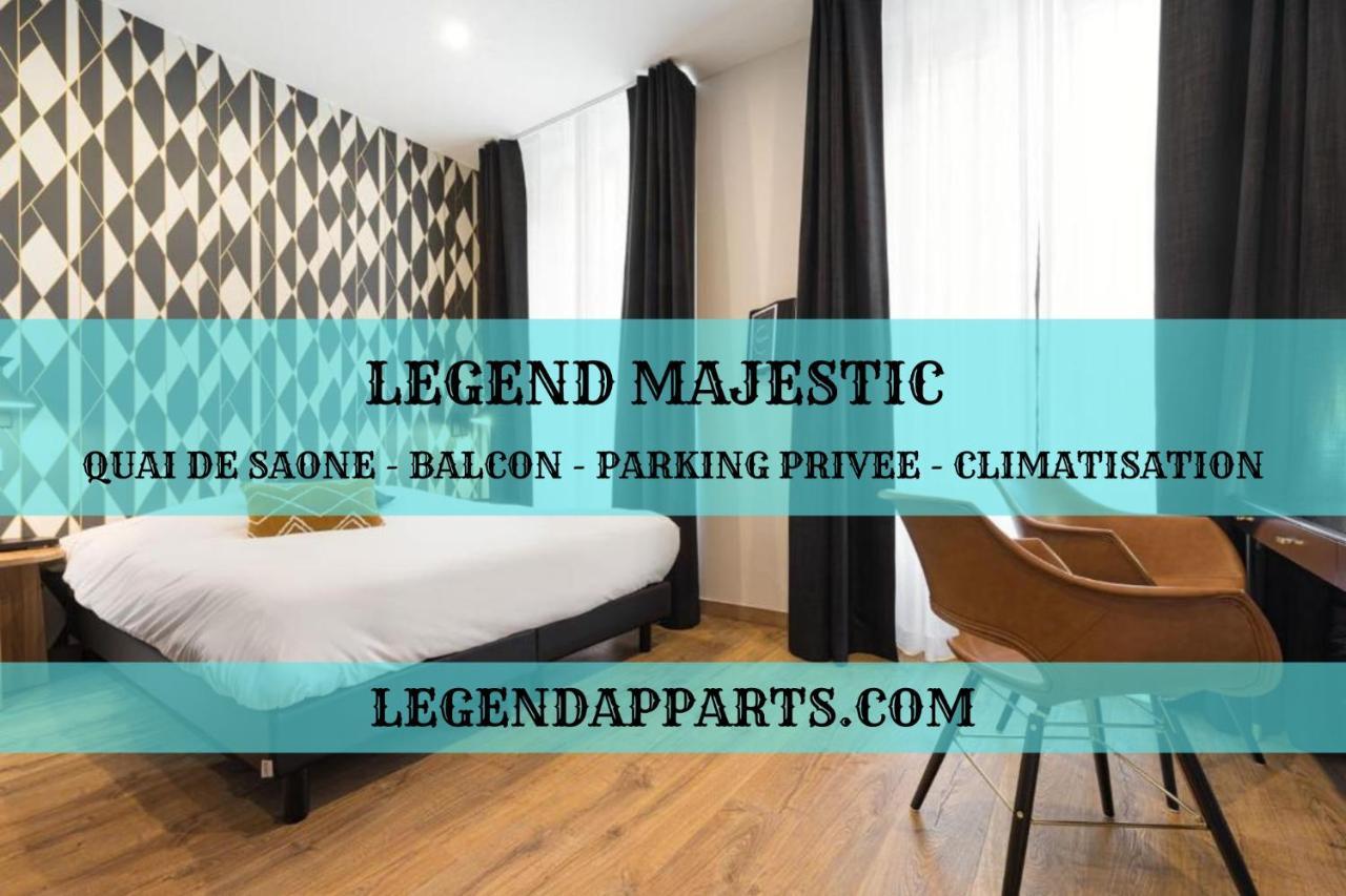 Legend Majestic - Parking Prive Gratuit- Climatisation - Gare - Centre Ville Macon Exterior photo